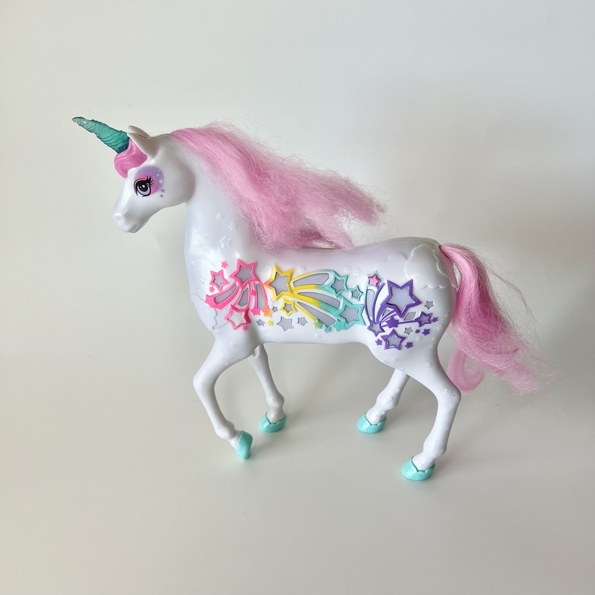 Barbie Dreamtopia Unicorn, Brush 'n Sparkle Interactive Toy with Lights & Sounds
