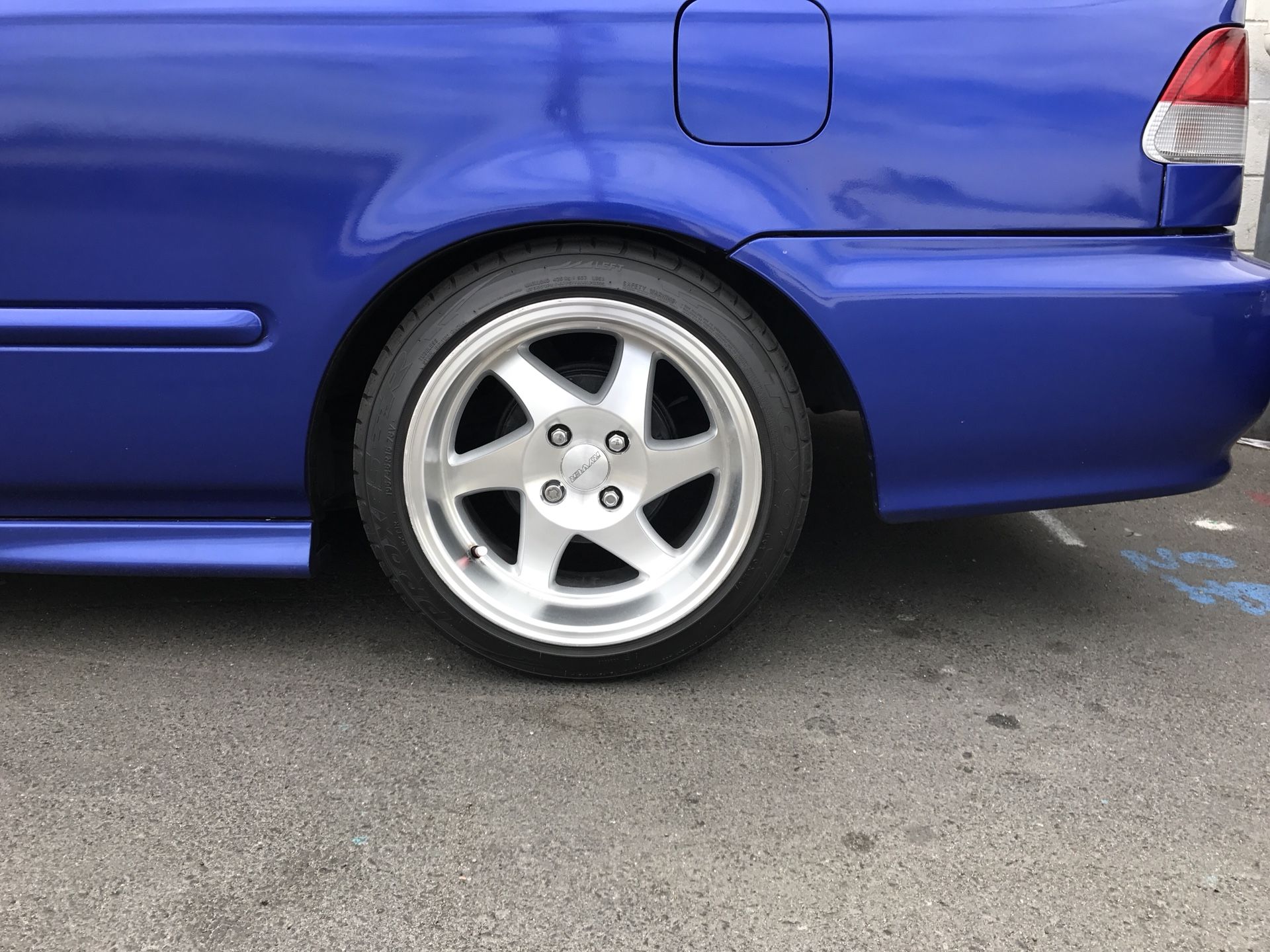 Ryvers wheels 15x8 4x100 tarde for si rims