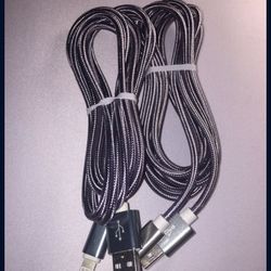 BRAND NEW IPHONE AND ANDROID CHARGERS $6