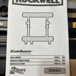 NIB Rockwell Blade Runner Wall Mount