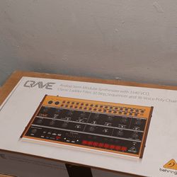 The Behringer Crave (a semi-modular analog synthesizer)