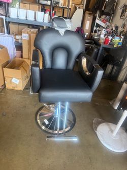 VOR Hydraulic Barber Chair, 360 Degree Swivel, 90° to 130° Reclining Stylist Chair, 330 lbs Maximum Load Capacity, Beauty Salon Equipment, Color