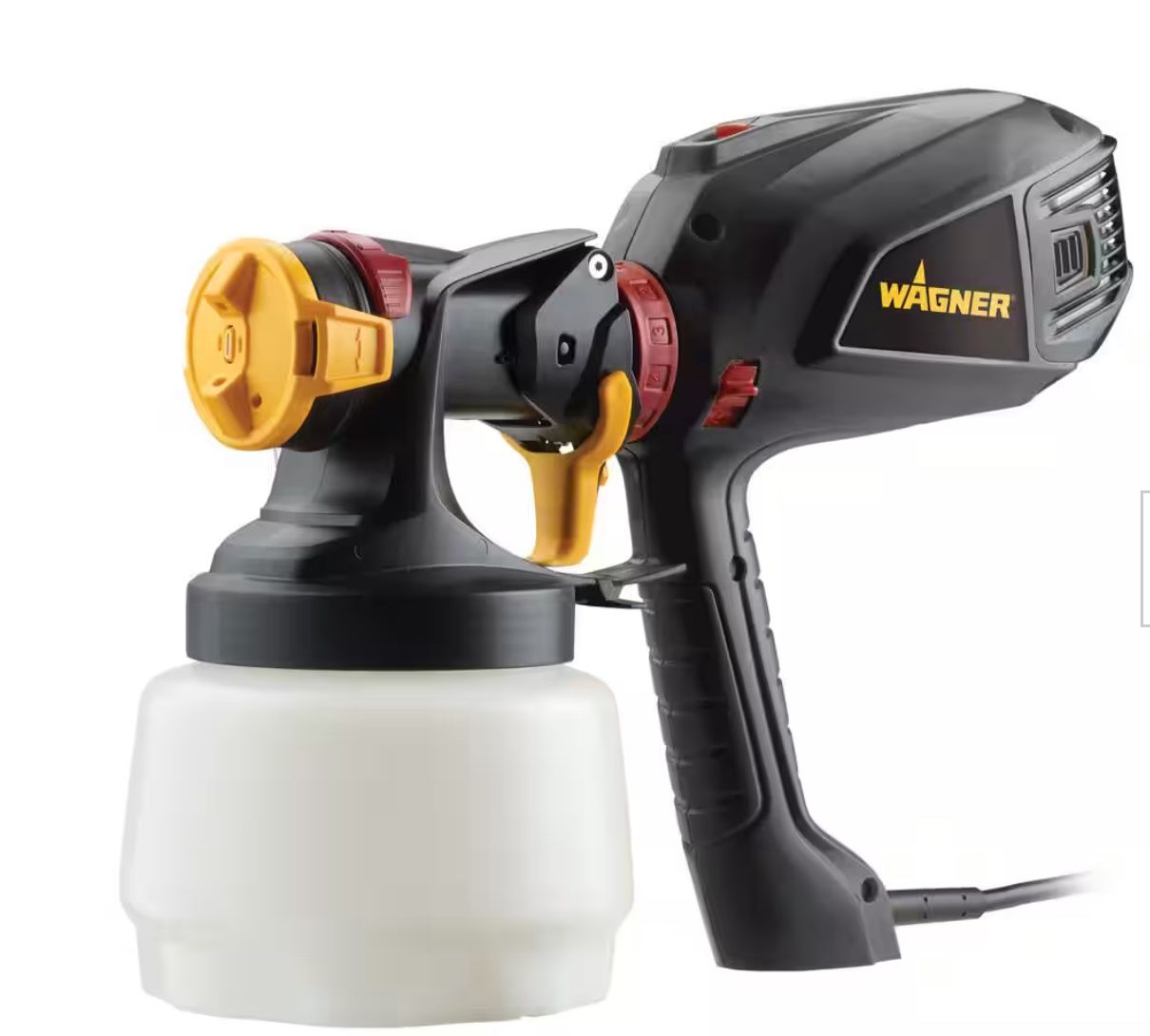 Wagner Flexio 2500 Electric Handheld HVLP Paint Sprayer. Retail price at Home Depot is $157.99.