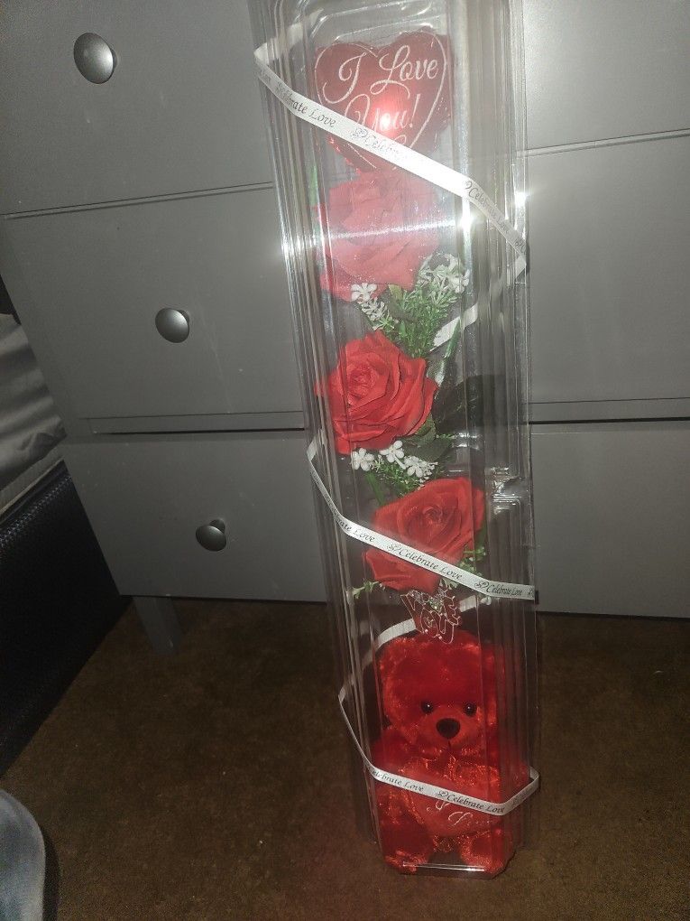 Flower bear bouquet