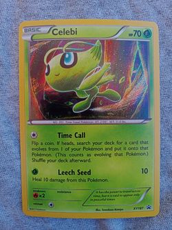 Pokémon Celebi XY Promo 187