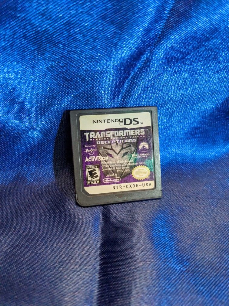 Transformers Deceptions Nintendo Ds