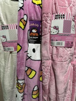 Hello Kitty Embossed Blankets 