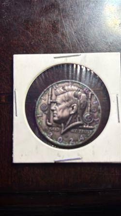 2024 D Steam Punk Kennedy Half Dollar