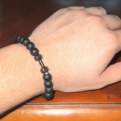 Dumbbell Bracelet 