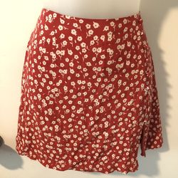 Size Small Floral Mini Skirt 