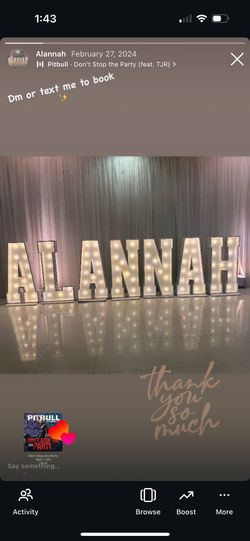 Marquee Letters And Numbers 