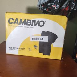 CAMBIVO Elbow Support EB20 Small 73 X2 Packs Pain Relief - Captain's Treasure!