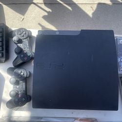 Ps3 W Controllers + Assorted Games
