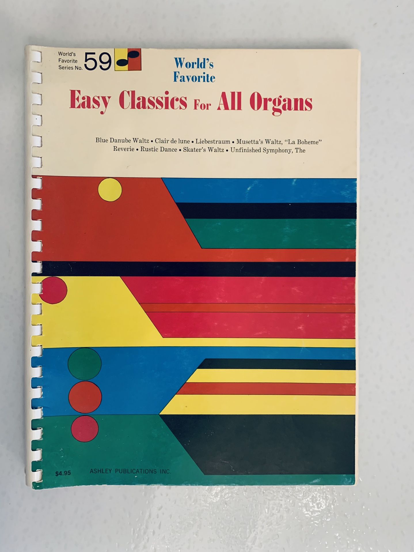 1970 Organ Music - Easy Classics For All Organs #100223A3