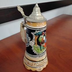 Antique German HandCrafted and Painted Great Condition Apparently 10 in tall