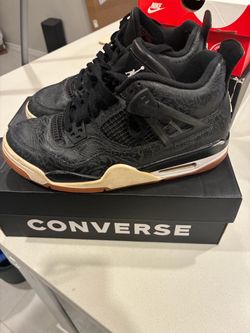 Jordan 4 laser gum bottom