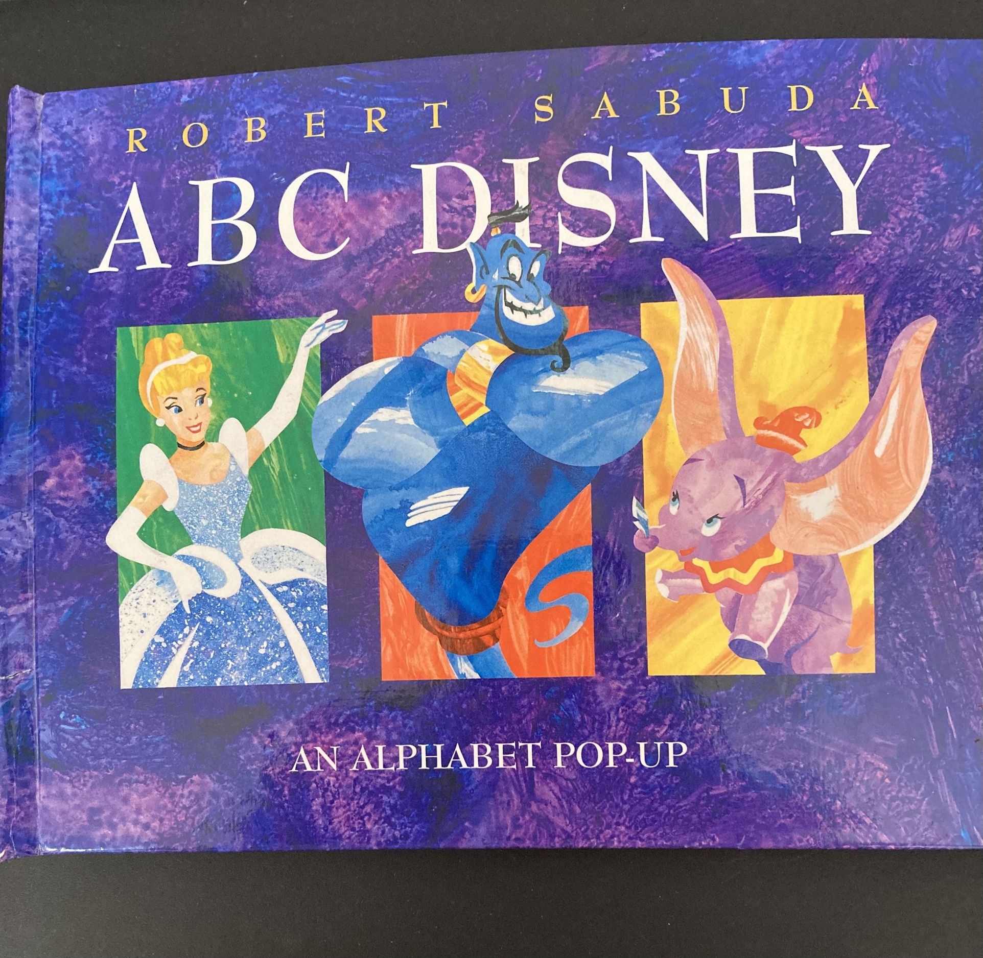 Vintage 1990’s ABC Disney, An Alphabet Pop-Up Book.