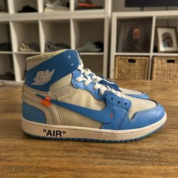 Jordan 1 Off White UNC Size 10 
