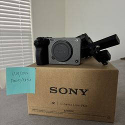 Sony FX3A w/ XLR Handle (Brand New)