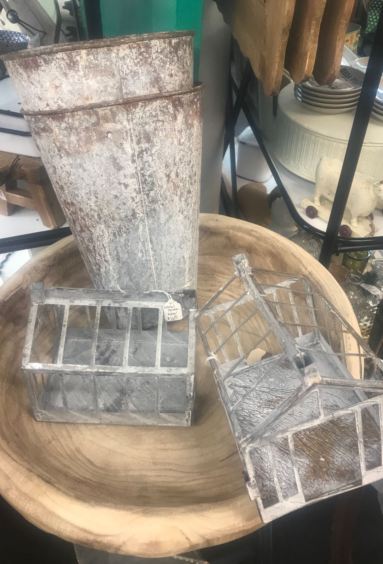 Galvanized metal