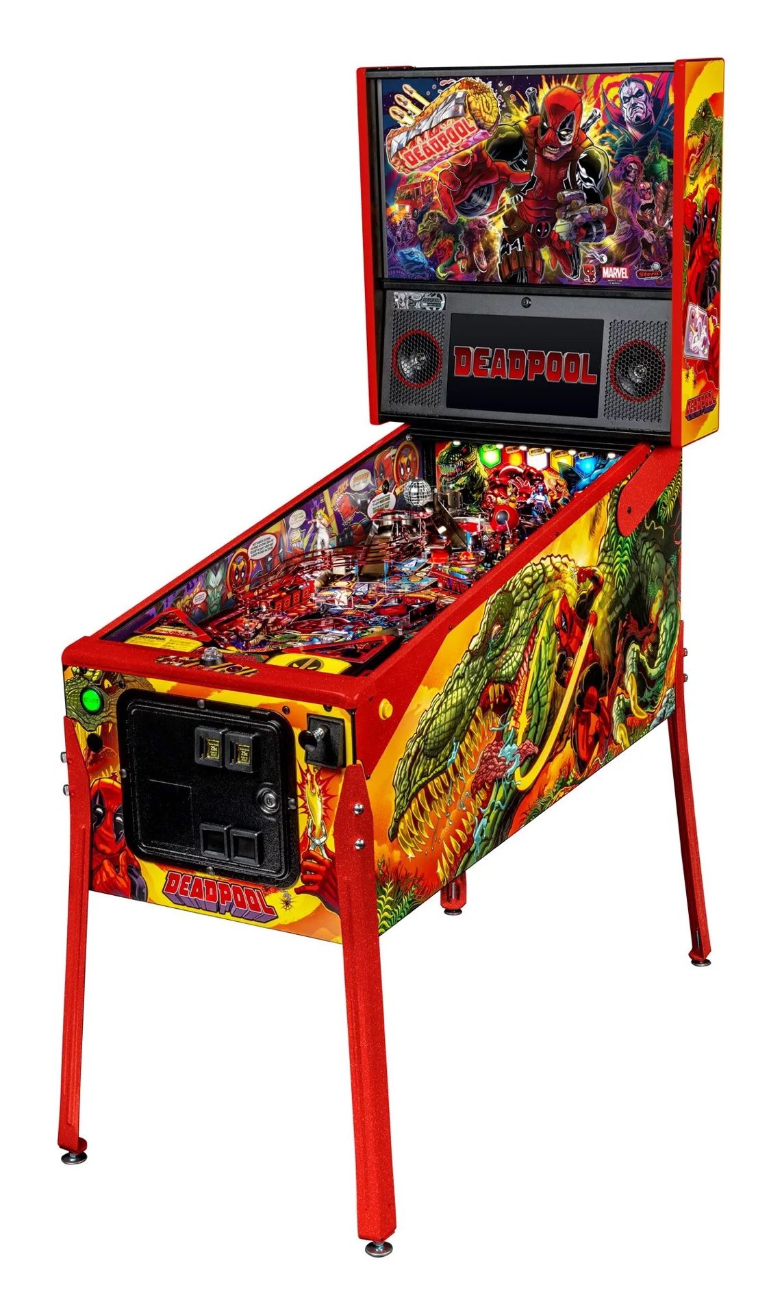 MINT Stern Deadpool (Limited Edition LE) Pinball - $11,500