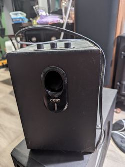 Coby subwoofer