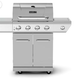 Nexgrill 4 burner propane gas grill with side burner