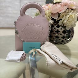 Ultra-Rare Tiffany & Co. “Please Return To” Pink Leather Bag – BRAND NEW