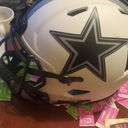 Autographed Dallas Cowboys FOOTBALL HELMETS