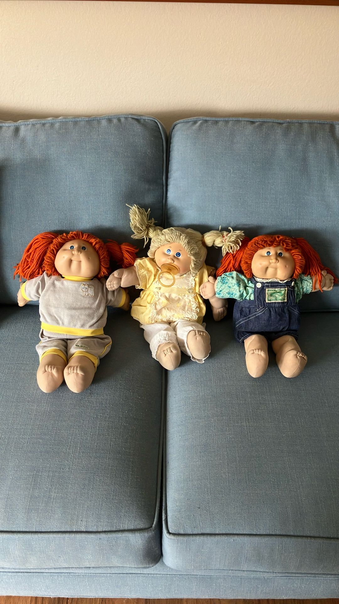 3 Original Cabbage Patch Dolls