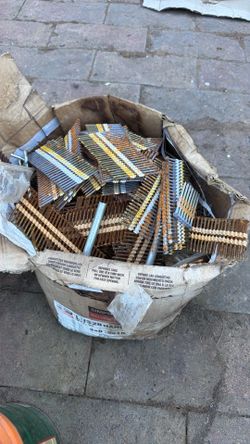 1  box of nails 2.5 - 3 “