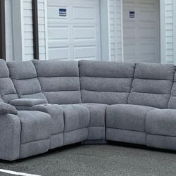 Sectional Couch/Sofa - Recliners - Gray - Delivery Available 🚛