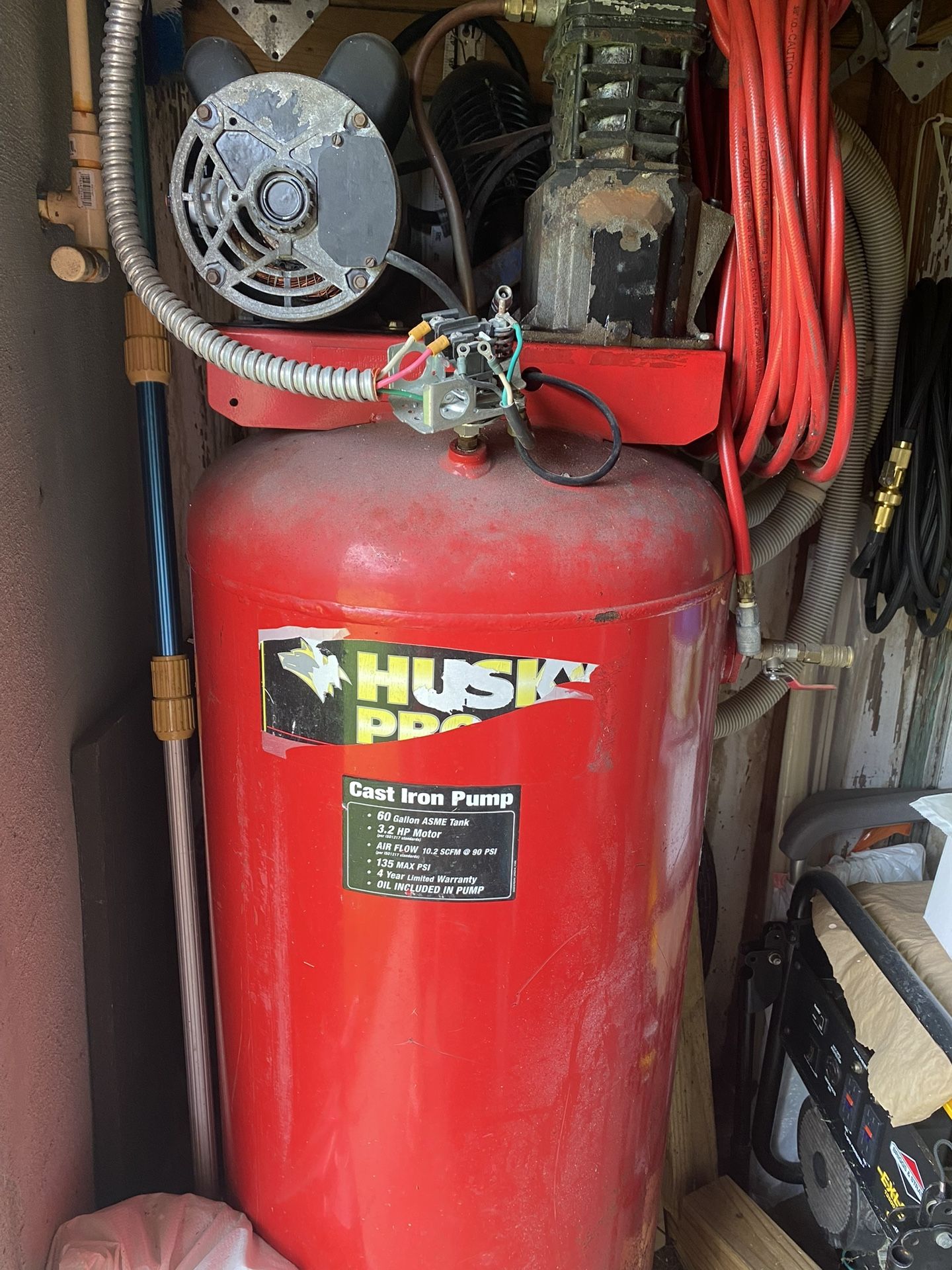 Husky 60 Gallon Air Compressor