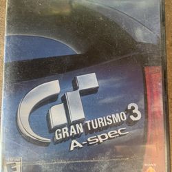 Gran Turismo 3 A Spec Ps2 