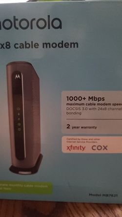 Xfinity comcast internet modem like new
