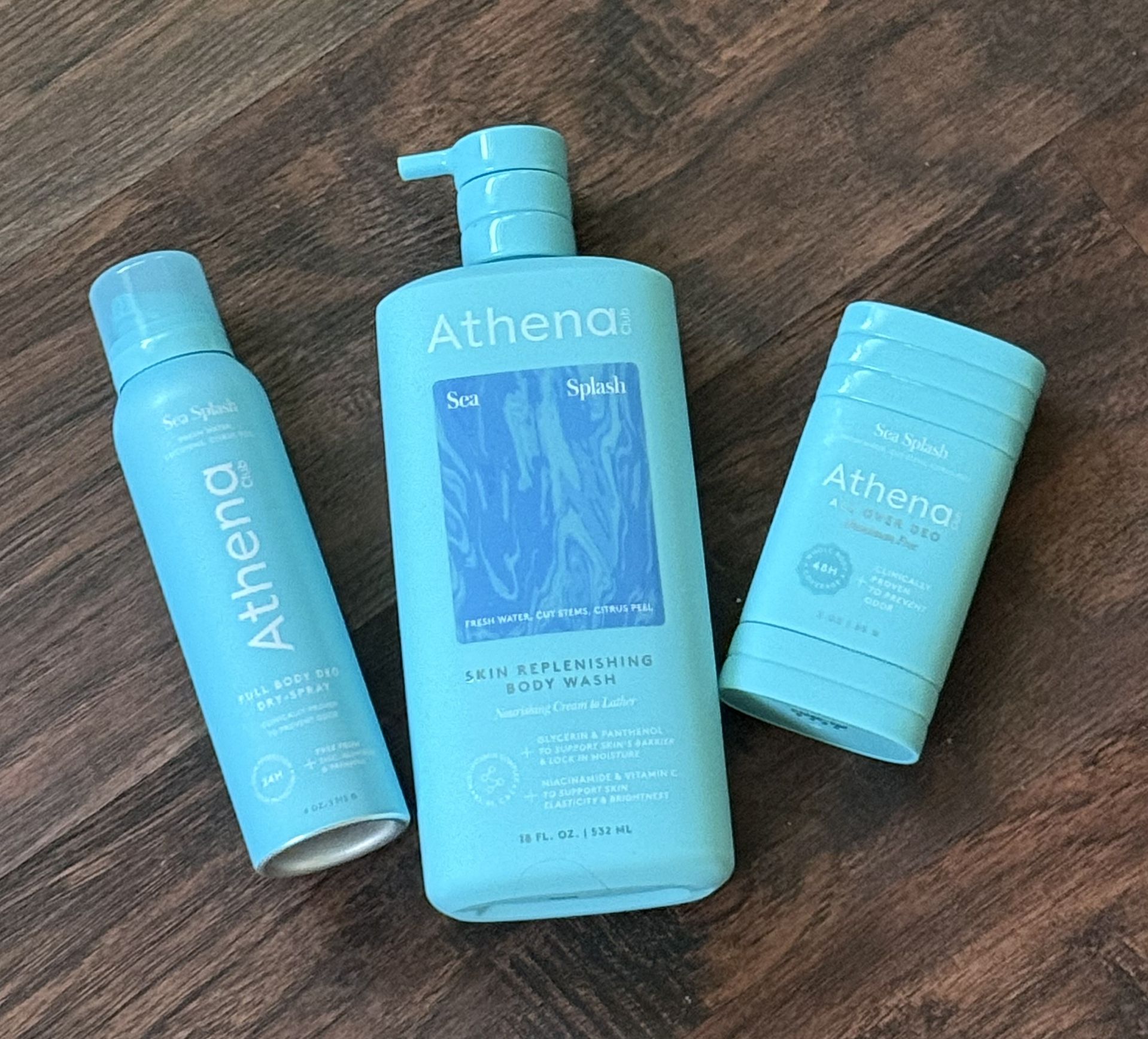 Athena Sea Splash Body Care 3pc. Set