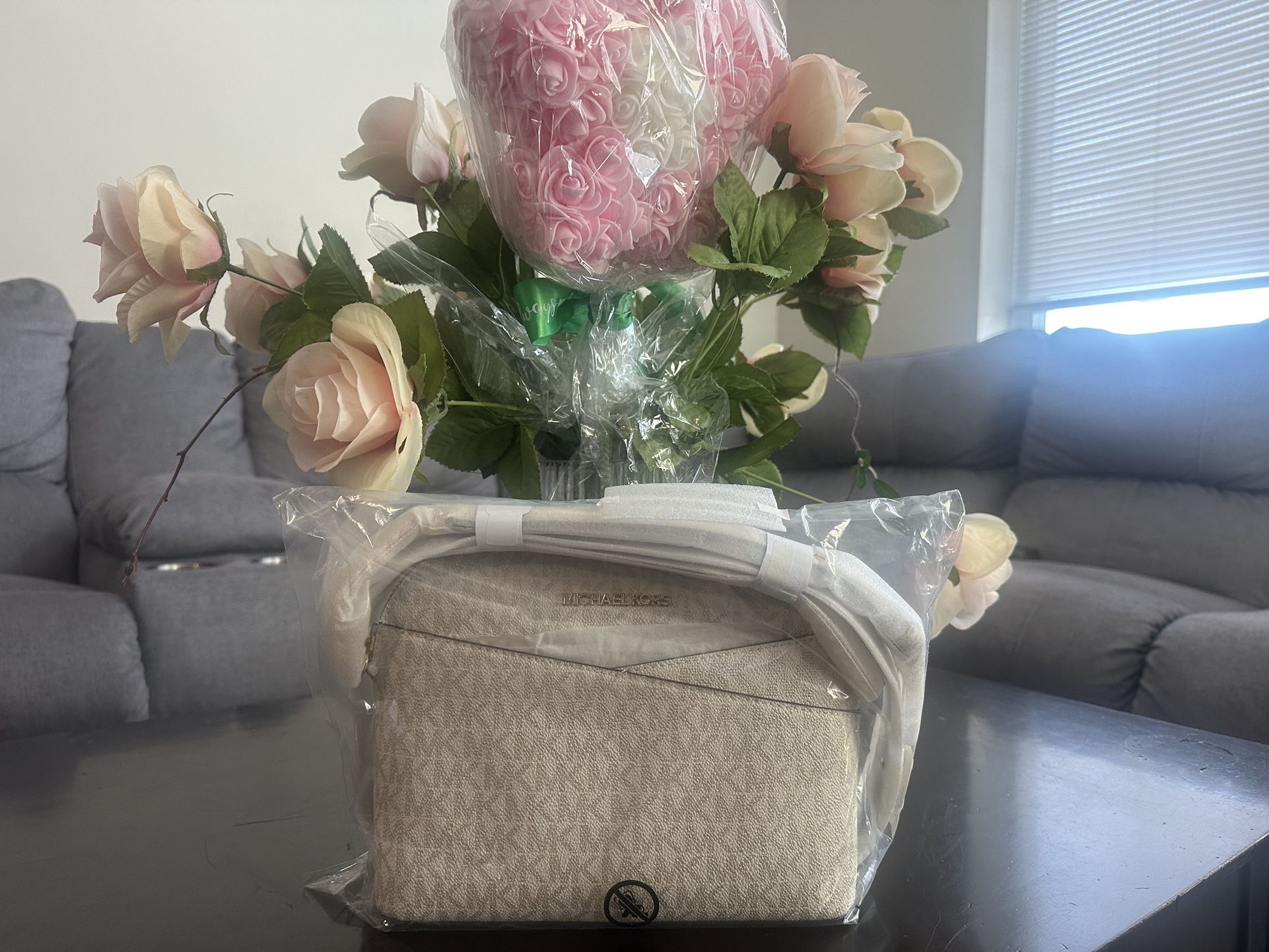 Pale Gold Micheal Kors Bag