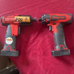 Snap On, Tool And Battery/ 299.00 Each One