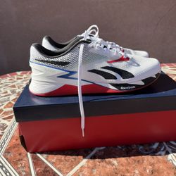NANO X3 'WHITE BLUE RED'  (size 10.5) NEW