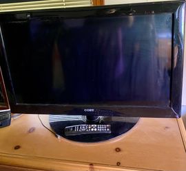 Flatscreen  T.V.  with remote