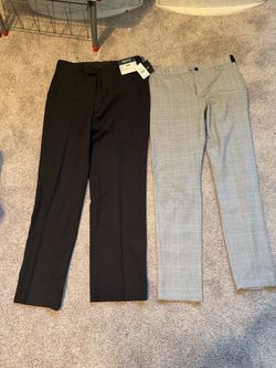Men Zara dress pants size s and men Kenneth Cole dress pants size 30 brand new both for 30