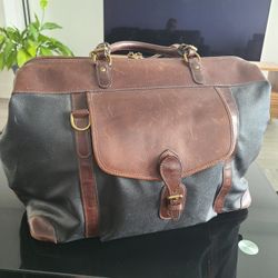 Mulholland Vintage Leather Weekender