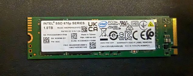 1TB NVMe Storage