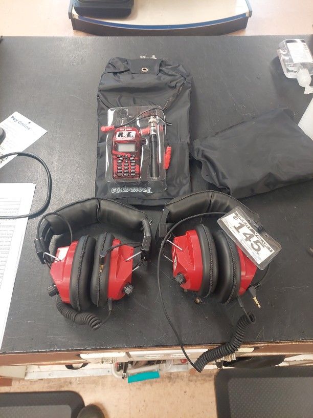 Racing Scanner W/ 2 headsets