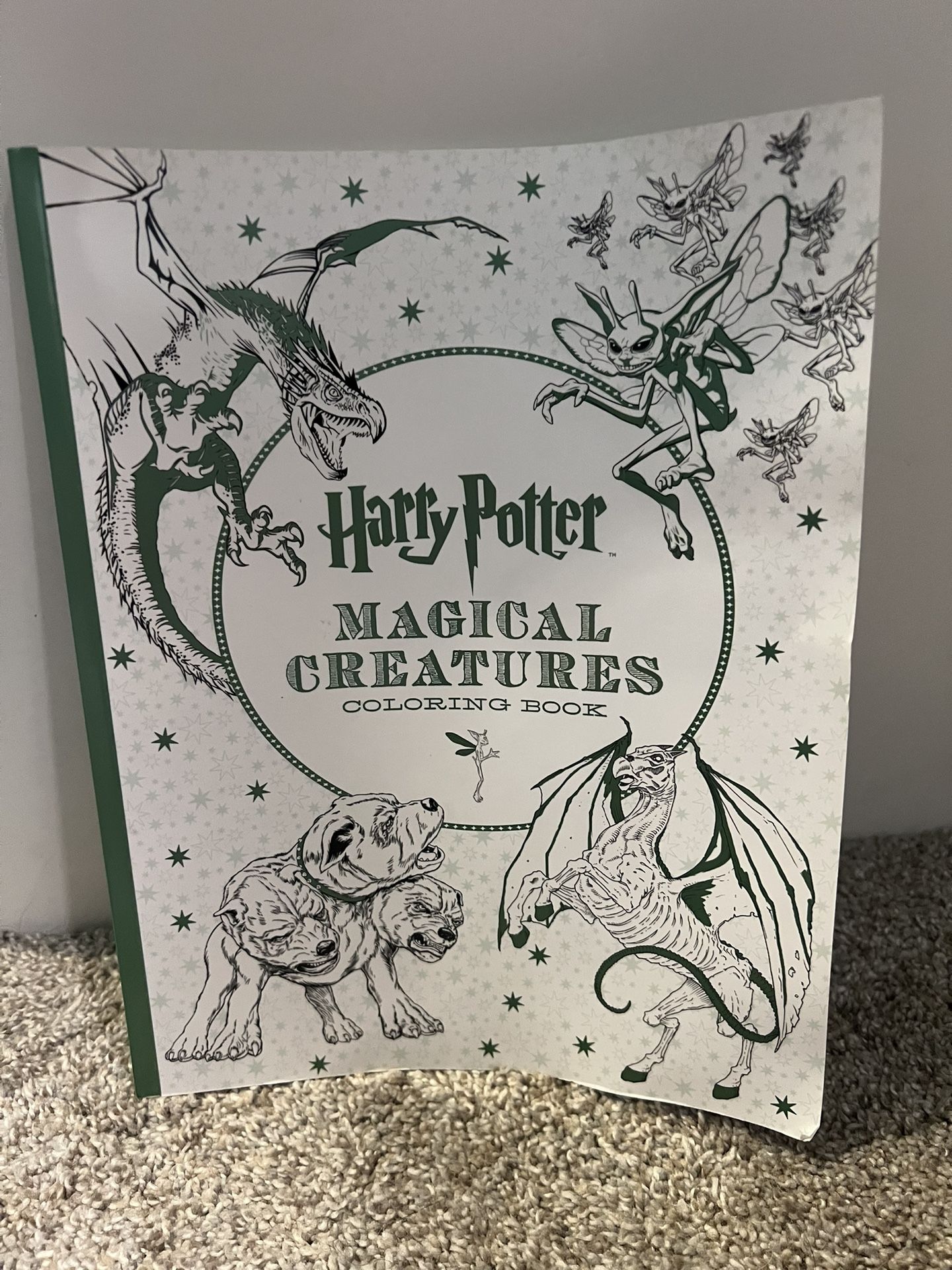 Harry Potter Magical Creatures Coloring Book