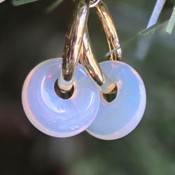 New Huggie Earrings With Gemstones