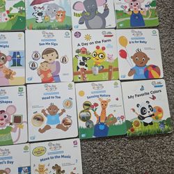 BABY EINSTEIN HARD COVER BOOKS FOR BABIES AND TODDLERS