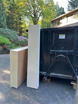 Two free 30” bifold doors