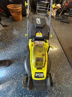 Ryobi one plus HP Electric lawnmower