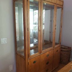 Clean China Cabinet 